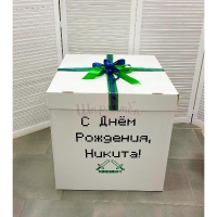 Коробка с шарами "Майнкрафт"