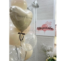 Фонтан из воздушных шаров "Как из Pinterest"