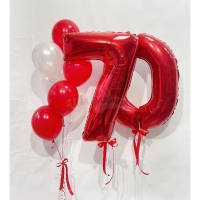 Композиция из шаров "Red"