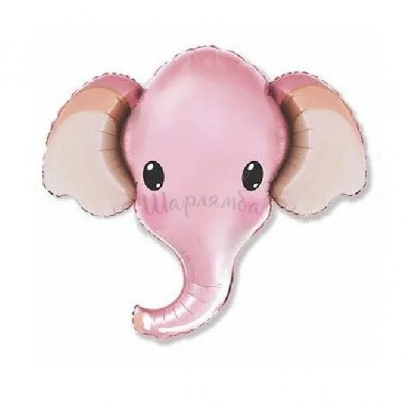 Шар Слон розовый