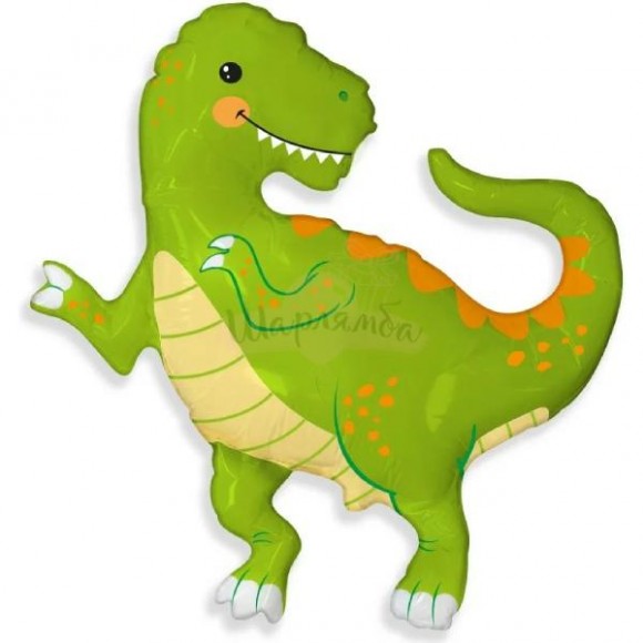 Шар Динозавр зелёный
