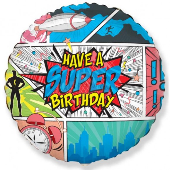 Шаркруг HAVE A SUPER BIRTHDAY Комиксы