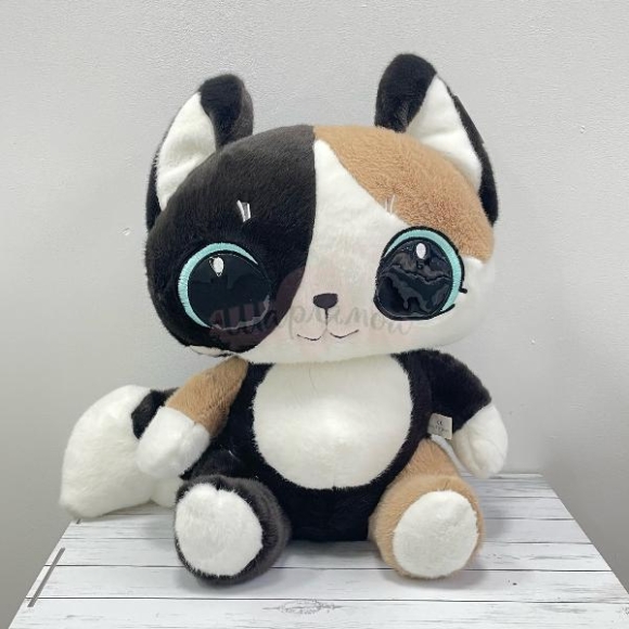Мягкая игрушка Киса глазастая
