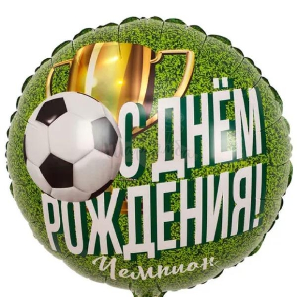 Шар 18" СДР чемпион футбол