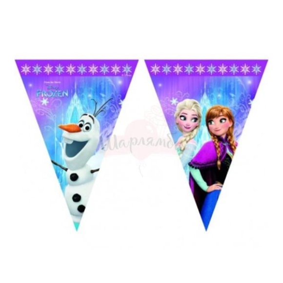 Флажки Холодное сердце 2.3м