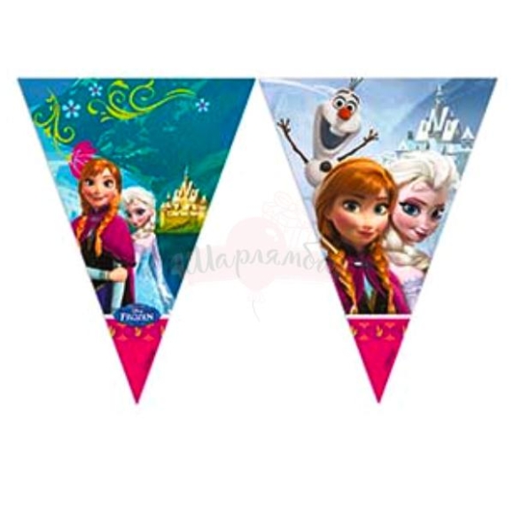 Флажки Холодное сердце 2.3м