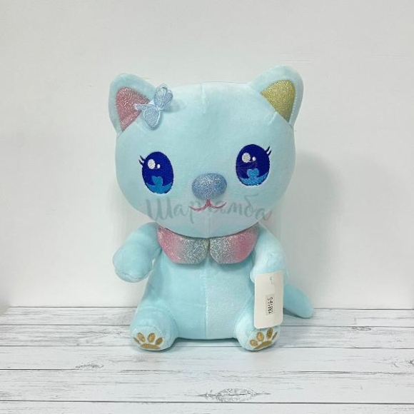 Кошка голубая 28см