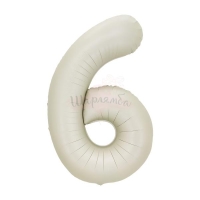 Шар Цифра Крем Slim 6\9