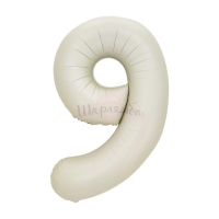 Шар Цифра Крем Slim 6\9