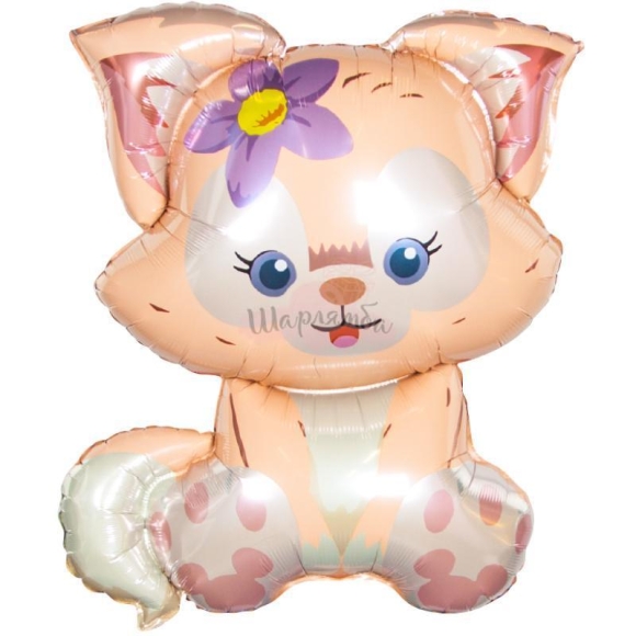 Шар Лисёнок персиковый