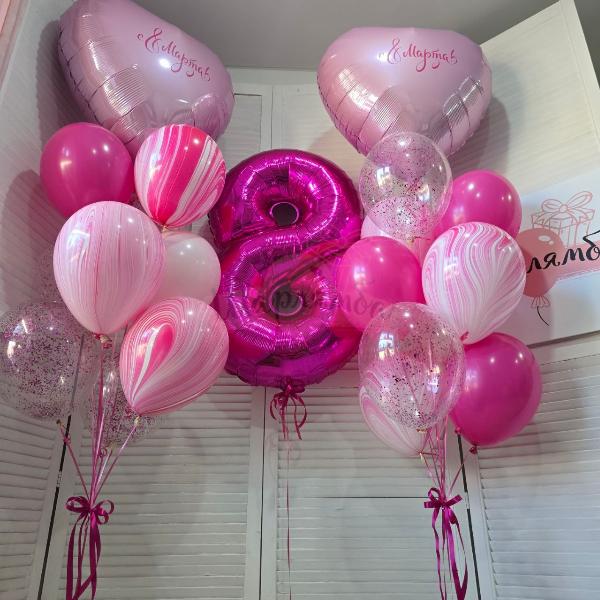 Композиция "Яркое 8 марта"