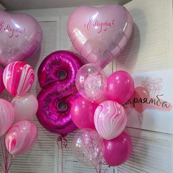 Композиция "Яркое 8 марта"