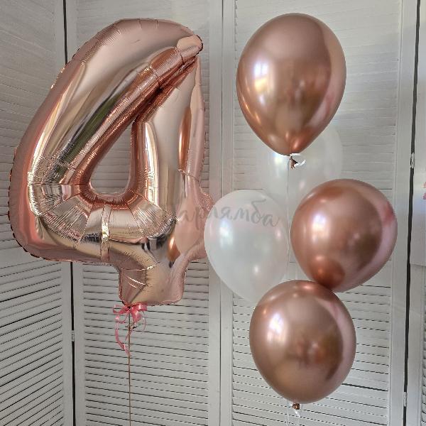 Композиция "Розовое золото 4"